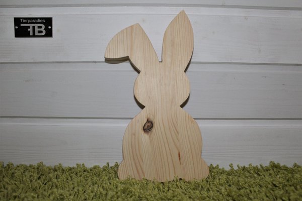 Kaninchen aus Holz
